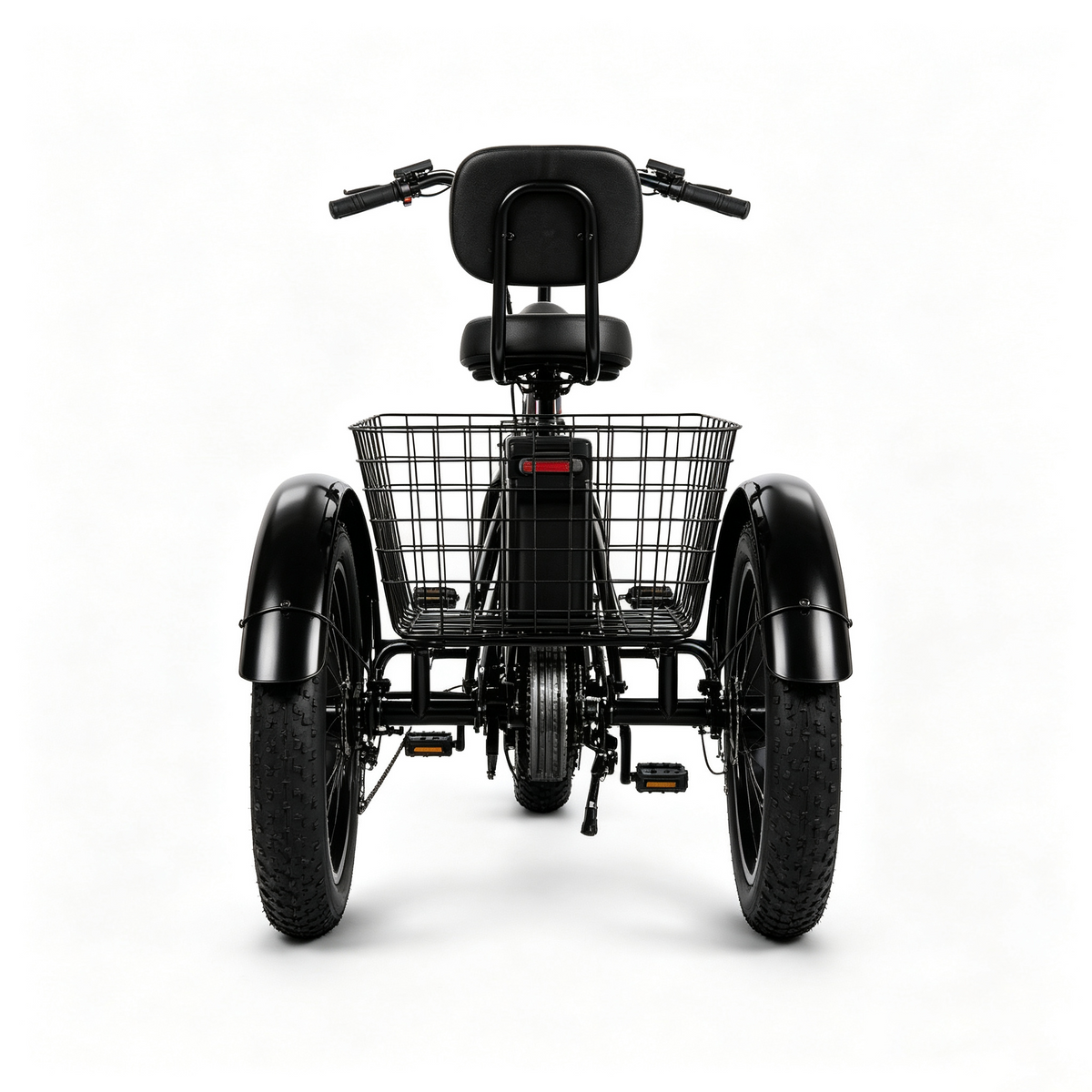 Non-Folding Electric Tricycle Bicycle|350W motor |48V 15.6AH|20inch|25km/h|28-35miles|20MPH