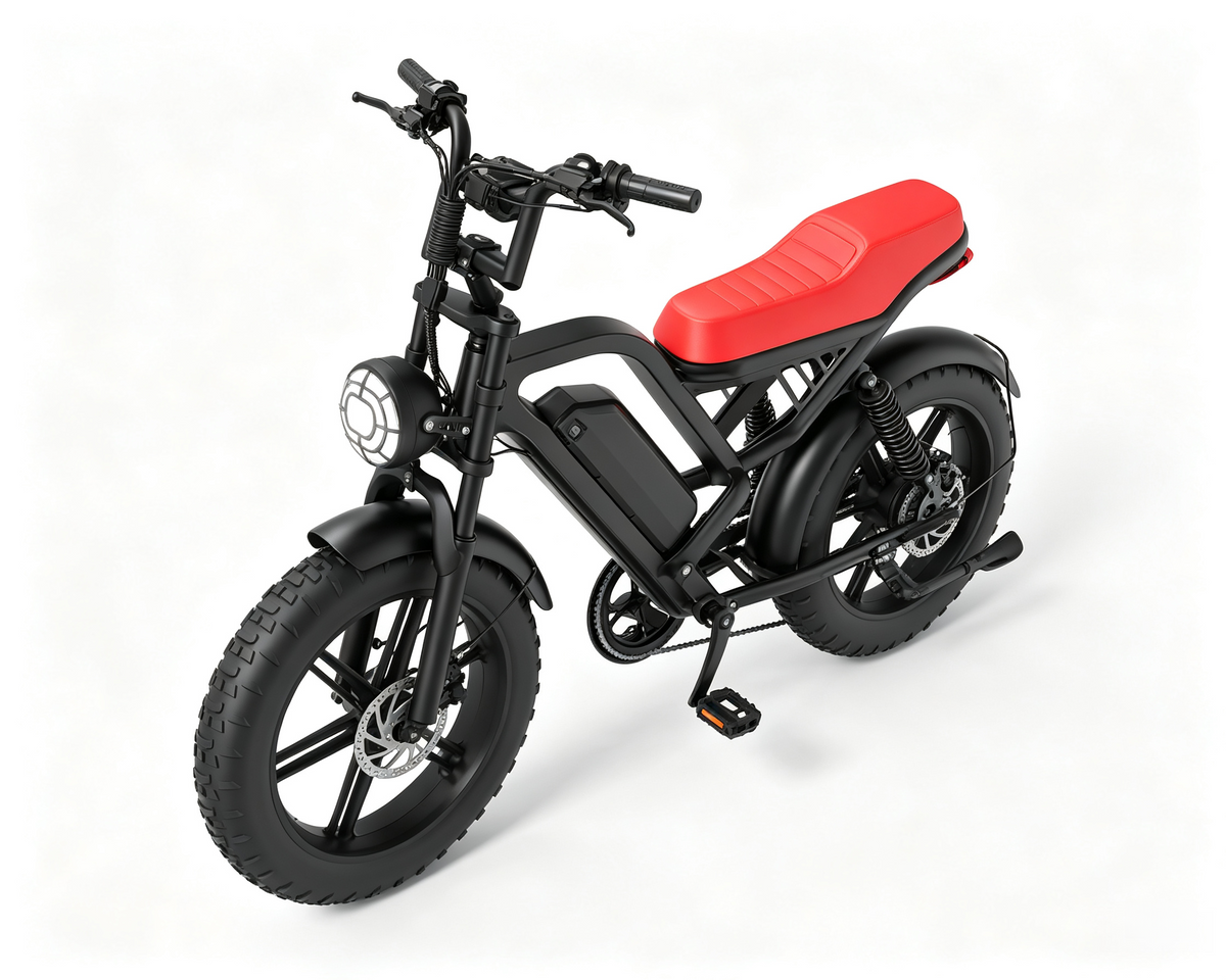 GT50 Electric Bike|1500W Motor|48V 16Ah|28Mph|50Miles|20 inch
