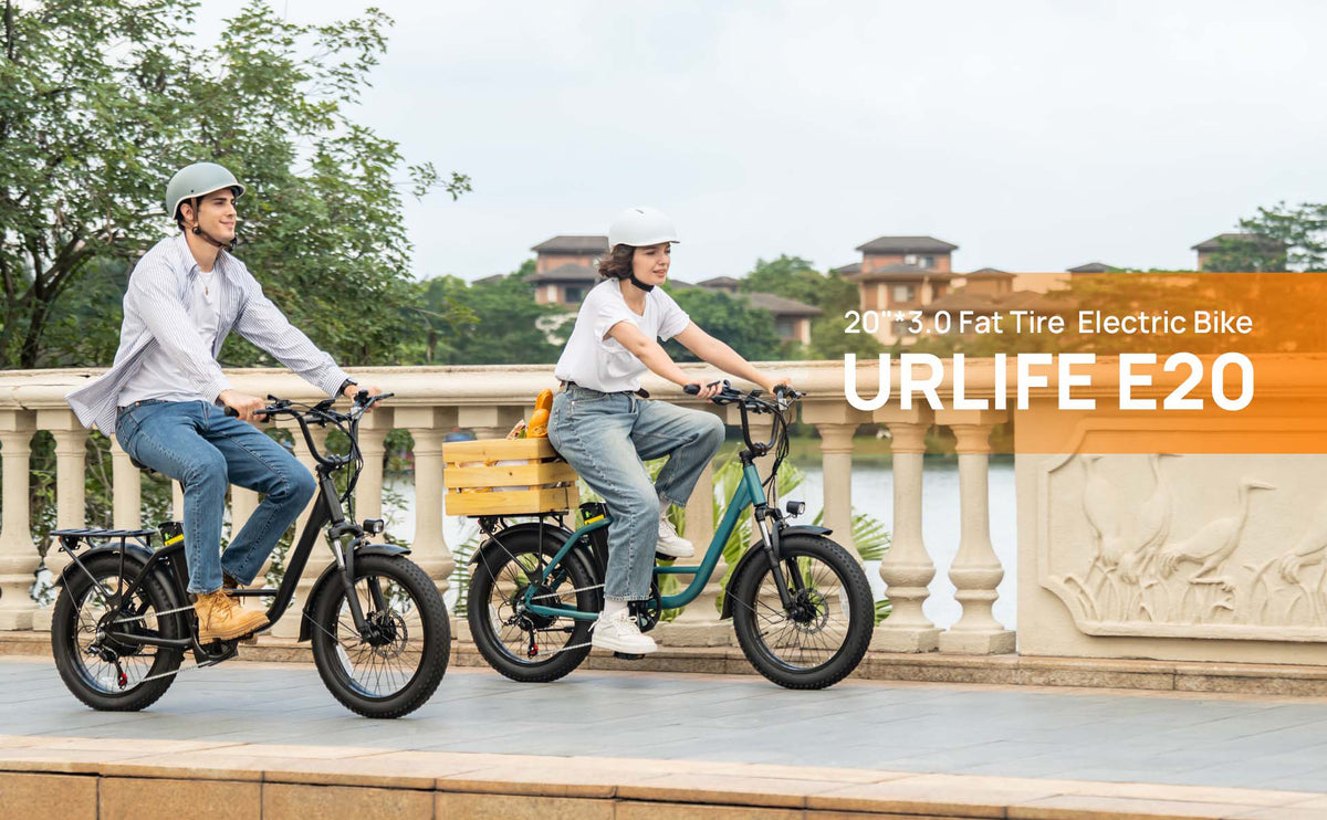 E20 Electric Bike|745W Motor|48V 13Ah |20*3.0 inches|20MPH| 80miles