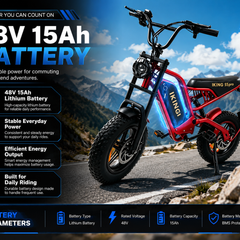 216mini Electric Bike|1000W motor|48V/15AH |20-40KM|15.5Mph|16*4.0inch