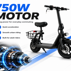 B3 Folding E-Bikes|750W motor|36V 10AH |12inch|30KM/H