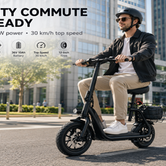 B3 Folding E-Bikes|750W motor|36V 10AH |12inch|30KM/H