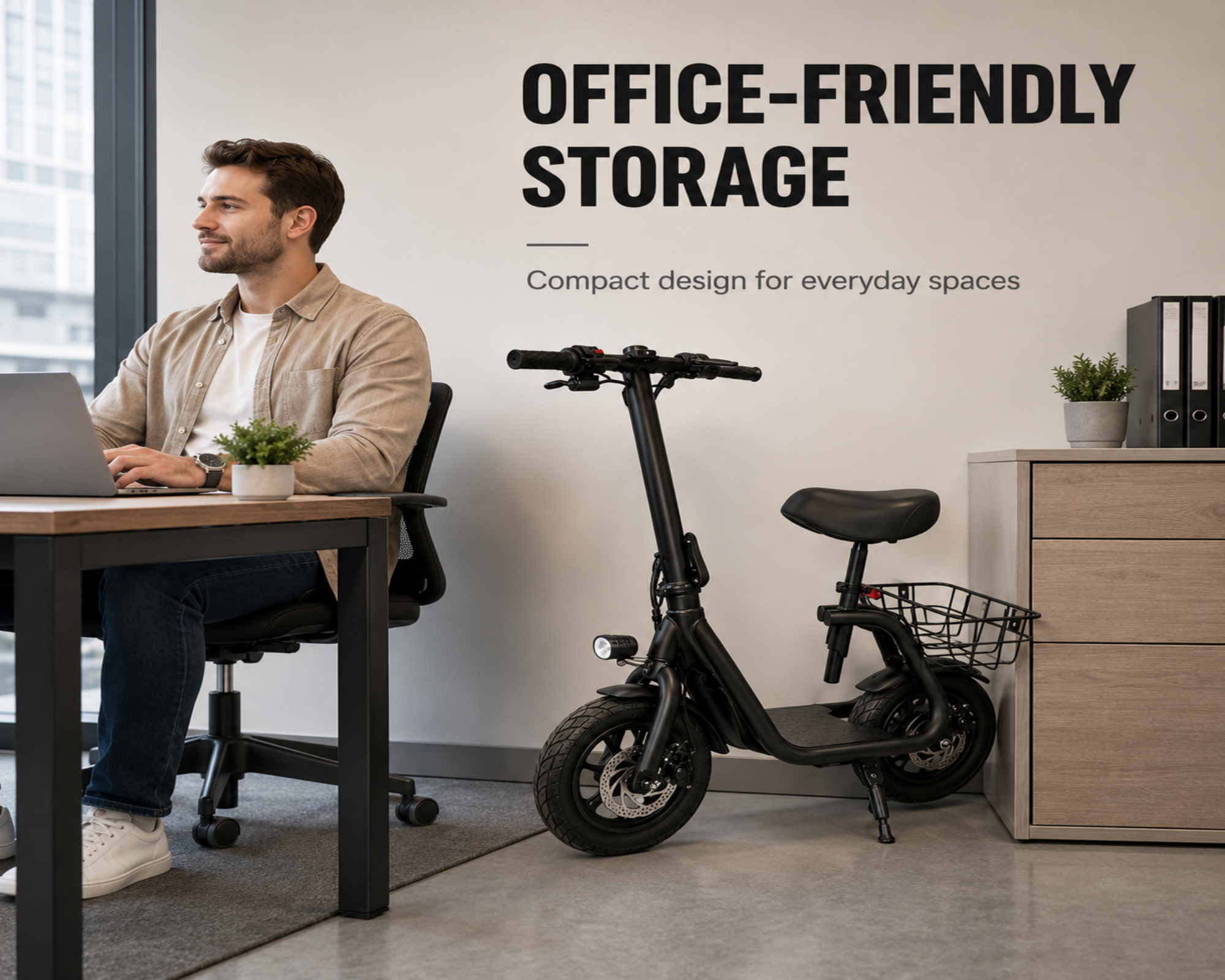 B3 Folding E-Bikes|750W motor|36V 10AH |12inch|30KM/H