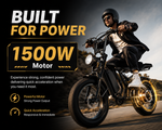 SU8 1500W Motor 48V15Ah Höchstgeschwindigkeit 48+ km/h