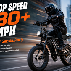 SU8 Electric ebike |1500W motor |48V15Ah|TopSpeed 30+ MPH | Range 40+ Miles|20*4.0inch