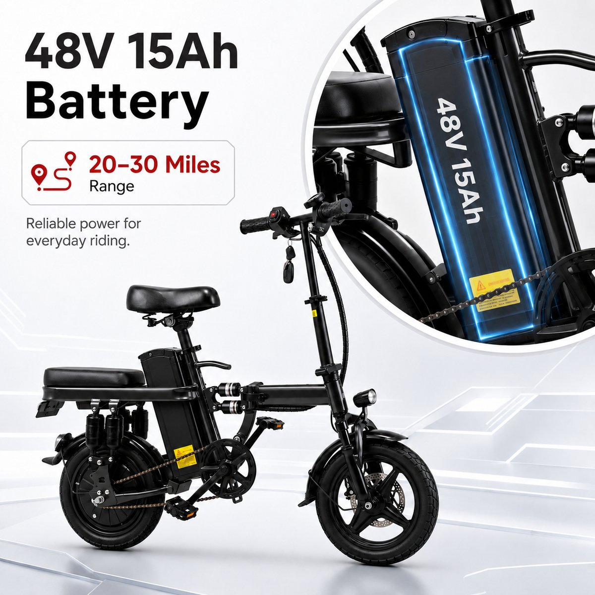 A10 750W Foldable Electirc Bike