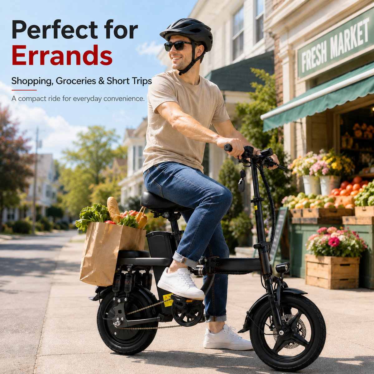 A10 750W Foldable Electirc Bike