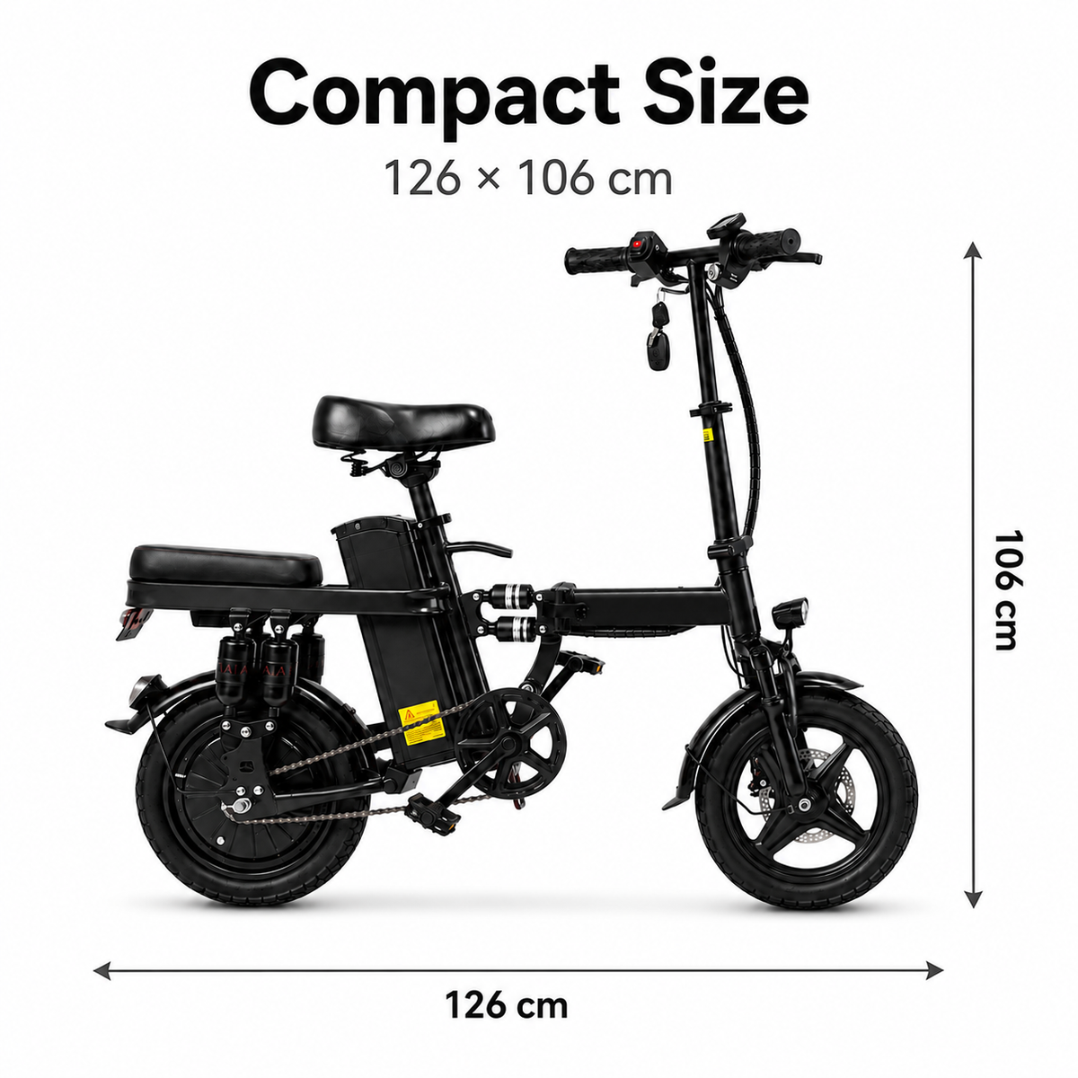 A10 750W Foldable Electirc Bike