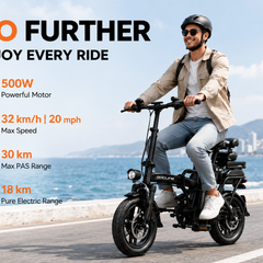 G11 Folding E-Bikes | 500W motor |48V 10A|14inch|20mph