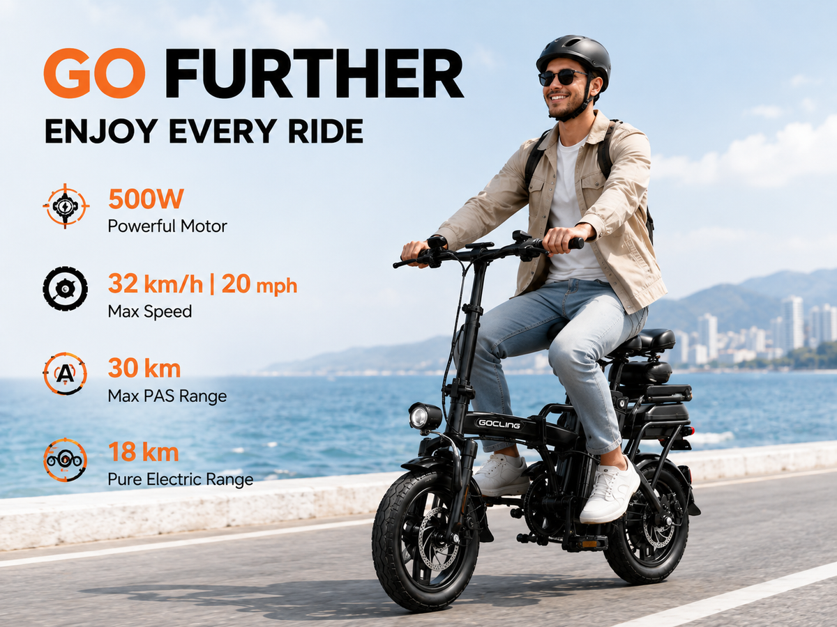 G11 Folding E-Bikes | 500W motor |48V 10A|14inch|20mph