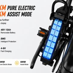 Z1 Folding E-Bikes | 500W motor |48V 15A|14inch| 26.7mph
