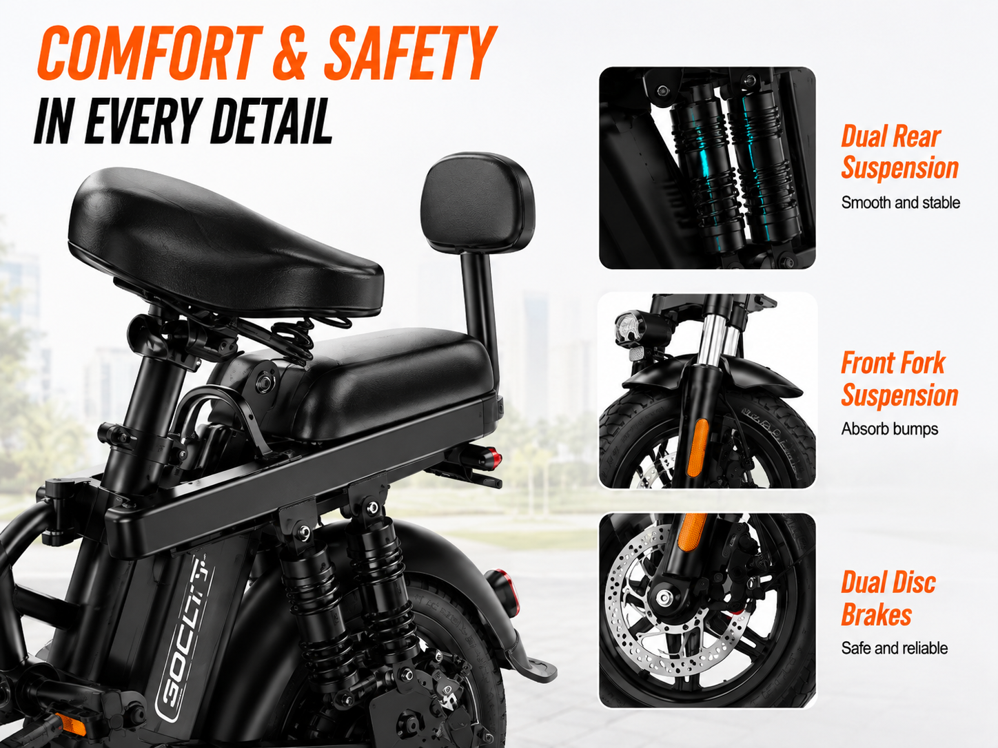 Z1 Folding E-Bikes | 500W motor |48V 15A|14inch| 26.7mph