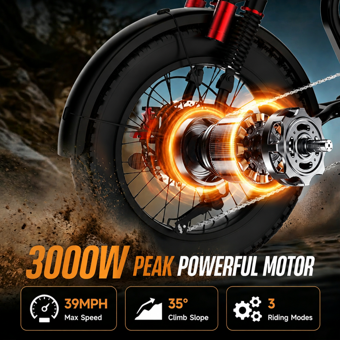 UM1PRO 2000W power 48V 23Ah 34MPH