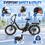 SE 750W Fat tire Ebike for adult