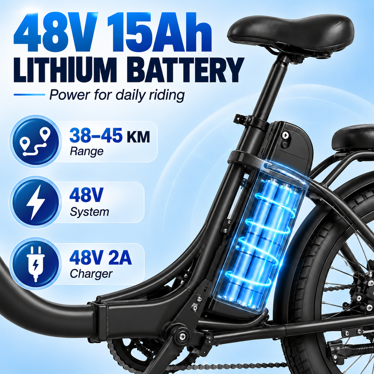 SE 750W Fat tire Ebike for adult