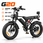 G20 1500w 48V 18AH fat tire mountian Ebike