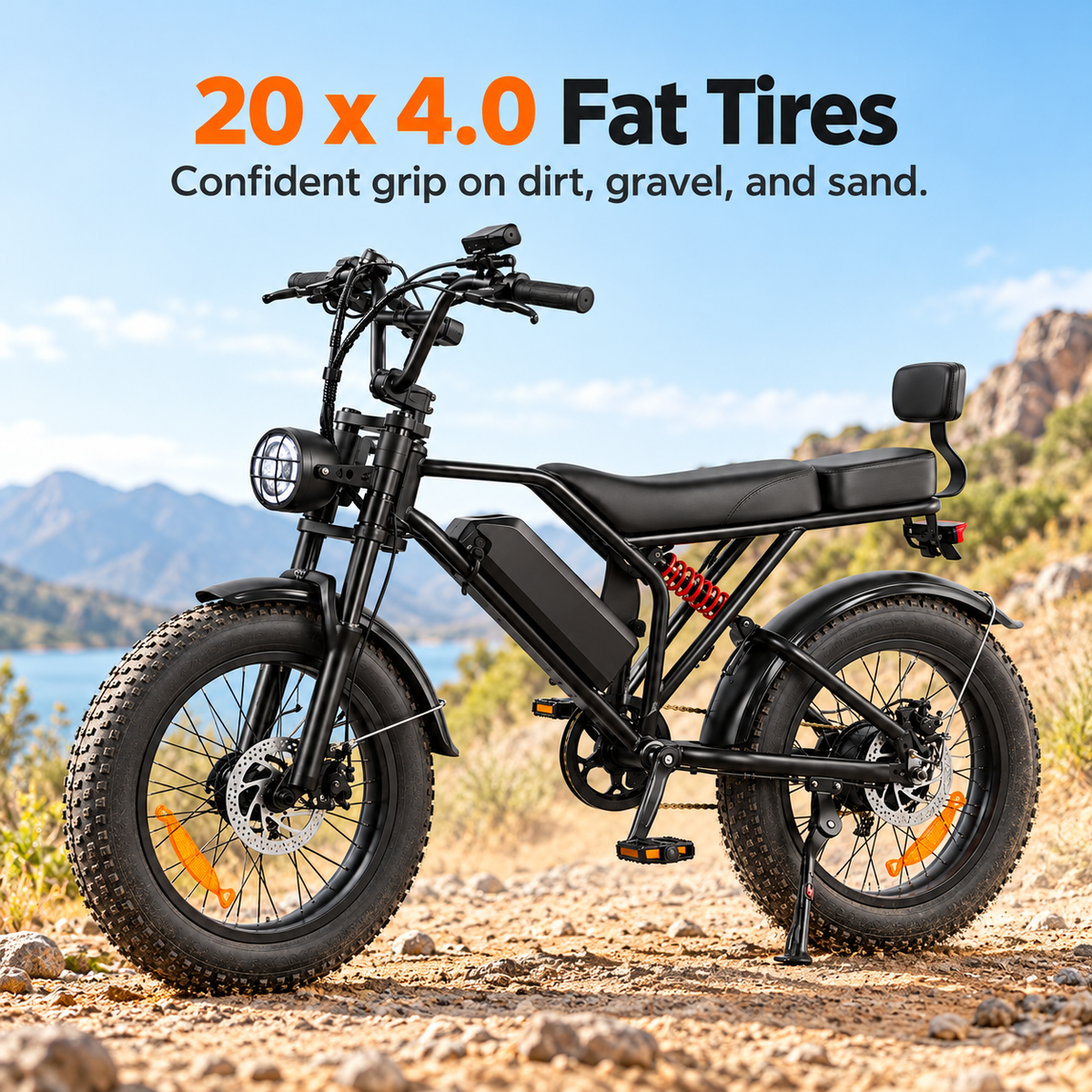 G20 1500w 48V 18AH fat tire mountian Ebike