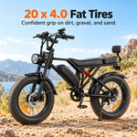 G20 1500w 48V 18AH fat tire mountian Ebike