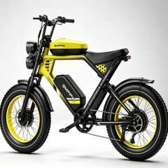 ES2D Electric Fat-Tire E-Bike |1500W*2 motor|48V 45Ah|32Mph|200Miles|20*4.0 inch
