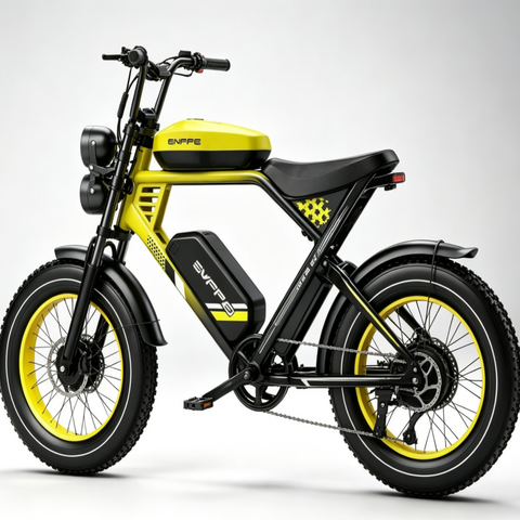 ES2D Electric Fat-Tire E-Bike |1500W*2 motor|48V 45Ah|32Mph|200Miles|20*4.0 inch