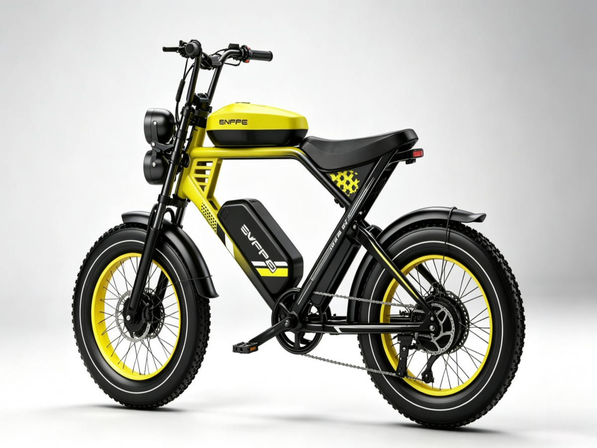 ES2D Electric Fat-Tire E-Bike |1500W*2 motor|48V 45Ah|32Mph|200Miles|20*4.0 inch