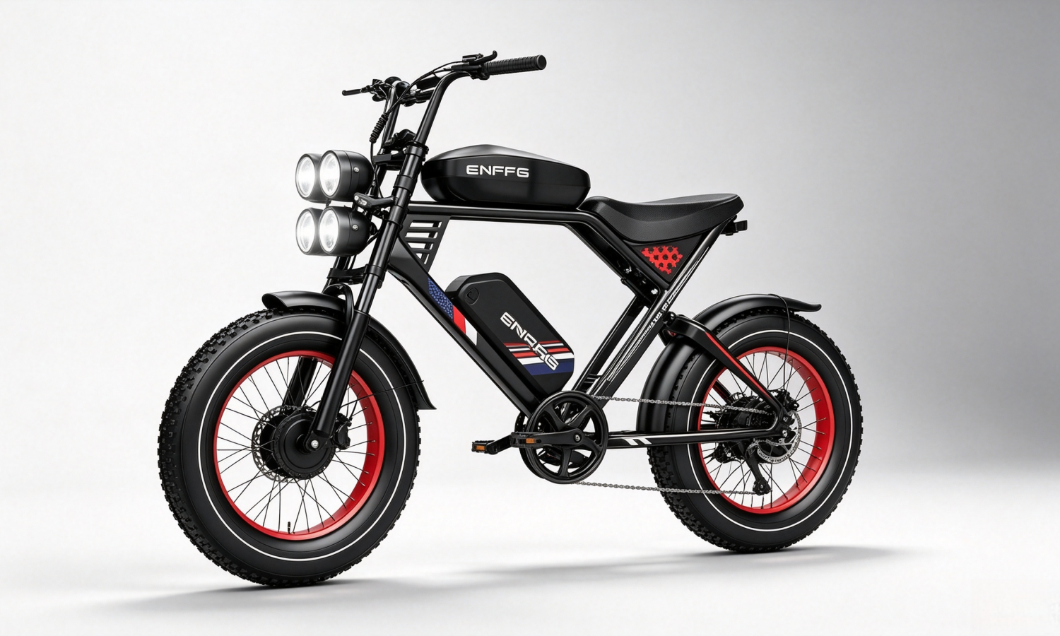 ES2D Electric Fat-Tire E-Bike |1500W*2 motor|48V 45Ah|32Mph|200Miles|20*4.0 inch