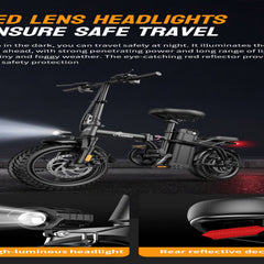 E10 Folding E-Bikes|650W motor|20MPH|14Inch|48V15AH|25-32miles