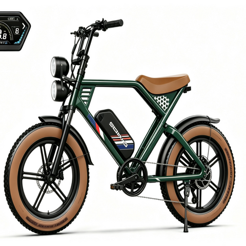 ES2S Electric Fat-Tire E-Bike|1500W motor|48V 22.5AH|100Miles|32MPH|29inch*4.0