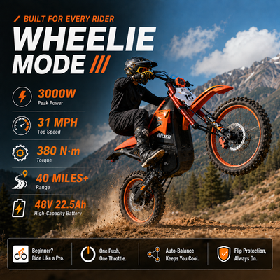 GT15 3000W motor 48V 22.5Ah 31mph