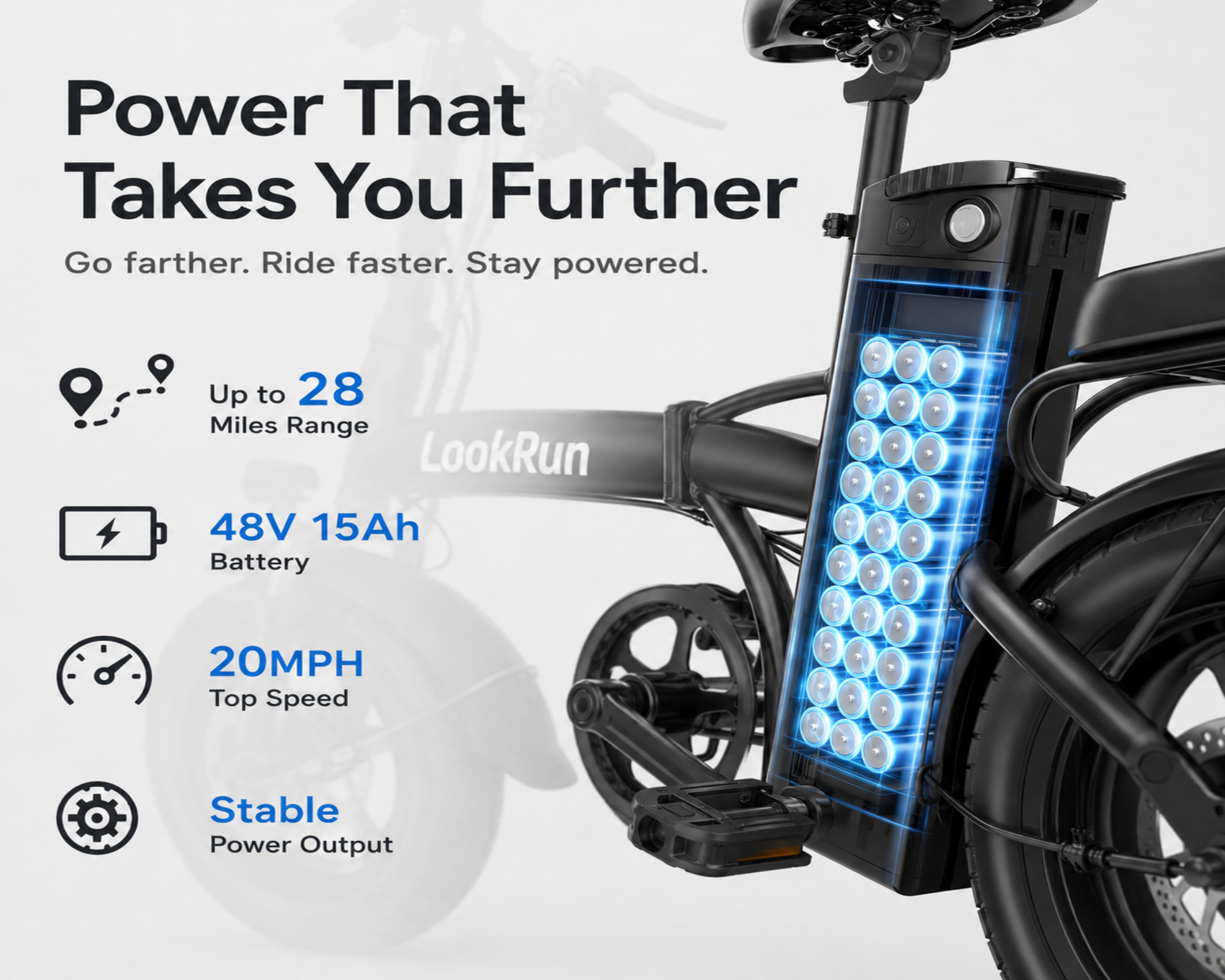 G11| 650W motor| 48V 15Ah|10*4.0inch|20MPH|40miles