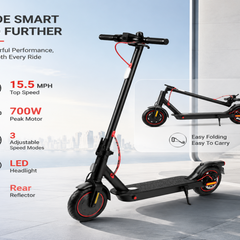 527 Electric Scooters|700W motor|36V 7.5AH|15.5Mph|19miles |8.5inch