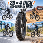EB26 26inch 750W Fat Mountain Ebike