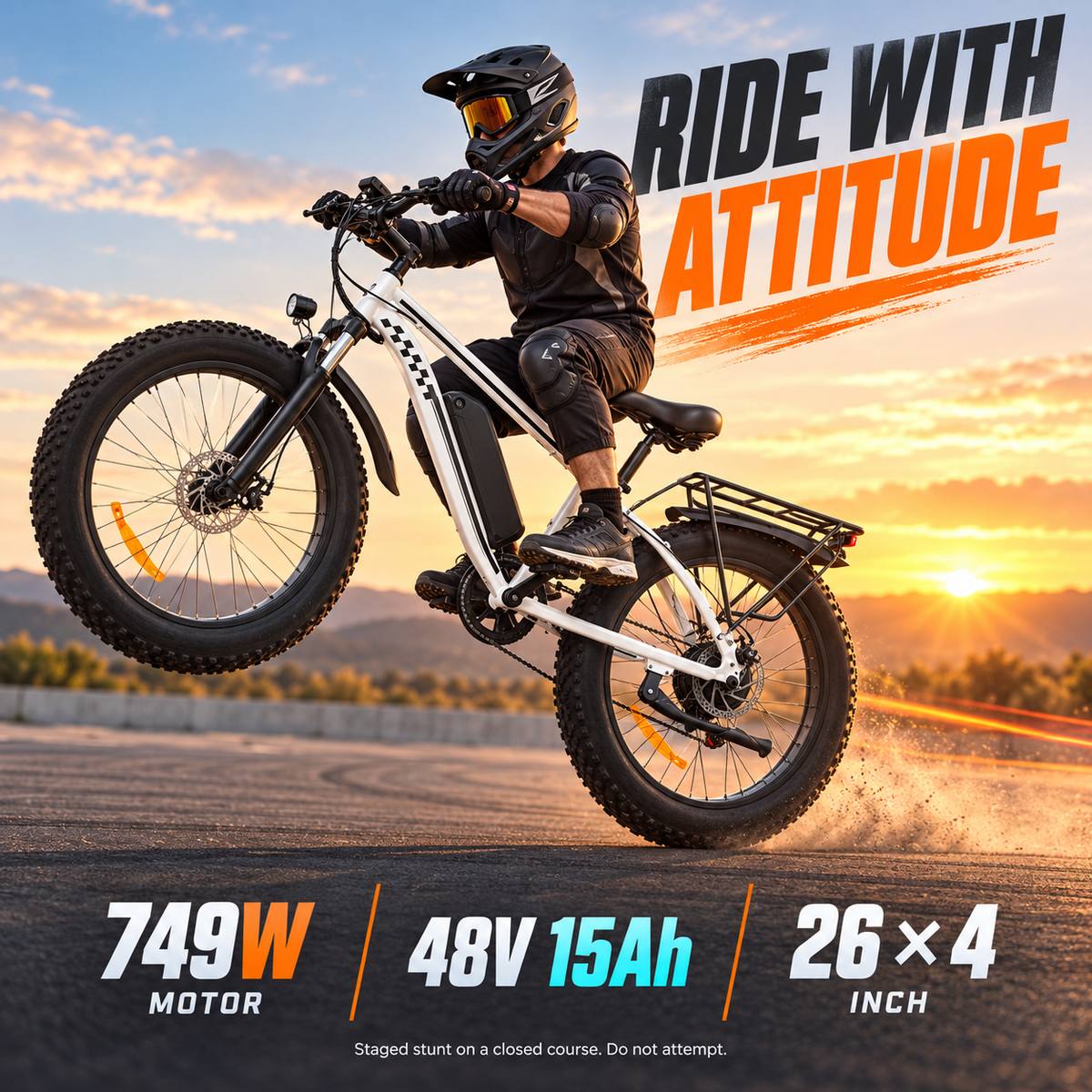 EB26 26inch 750W Fat Mountain Ebike