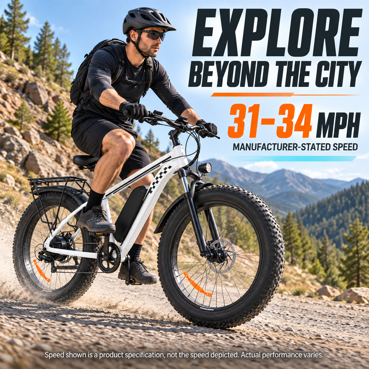 EB26 26inch 750W Fat Mountain Ebike
