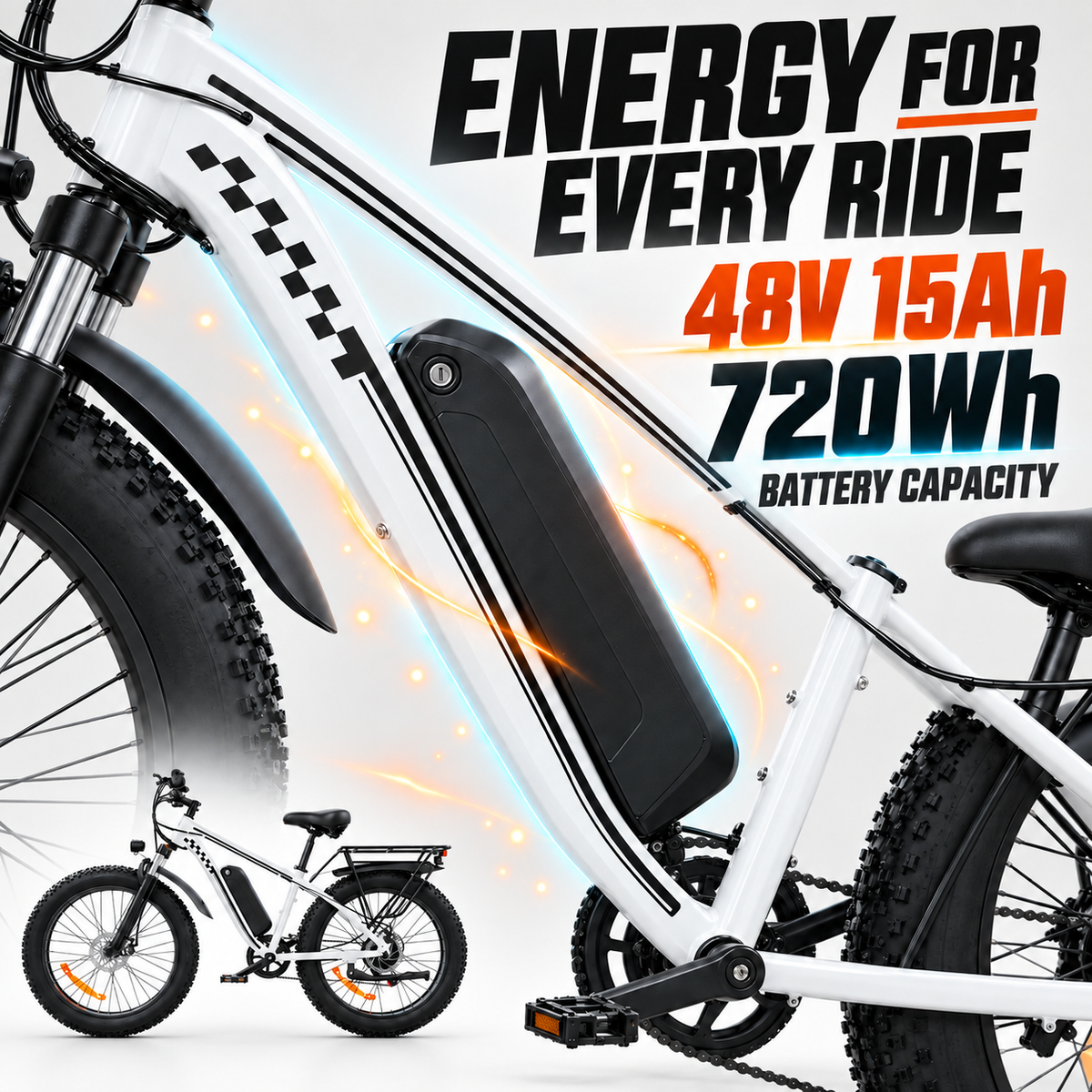 EB26 26inch 750W Fat Mountain Ebike