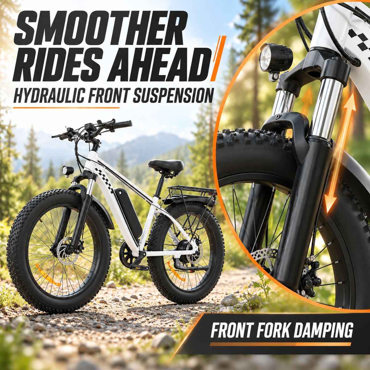 EB26 26inch 750W Fat Mountain Ebike
